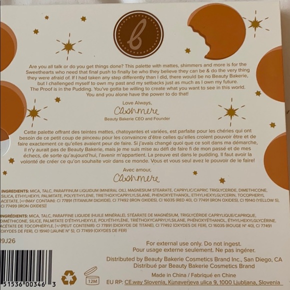 Beauty Bakerie eyeshadow palette - Picture 3 of 3